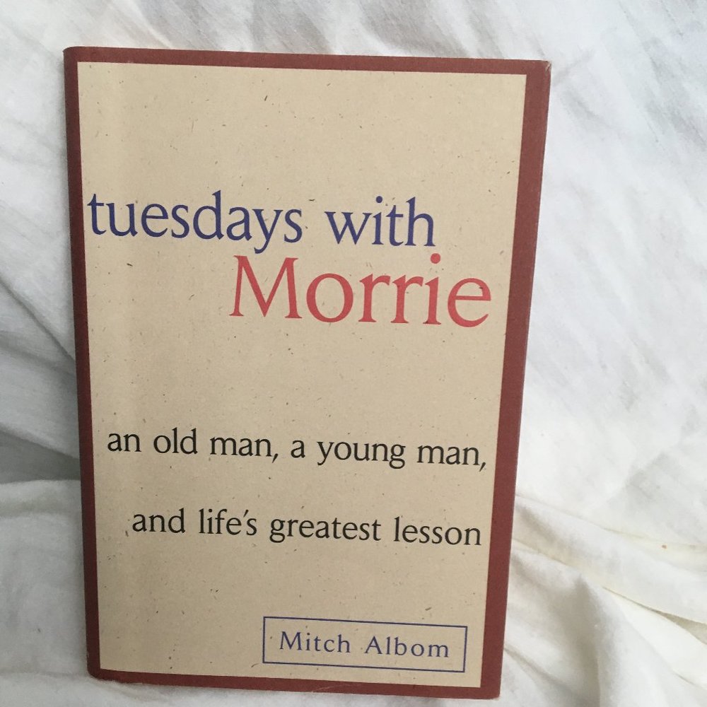 Mitch Albom-Tuesdays with Morrie-Hardback Book